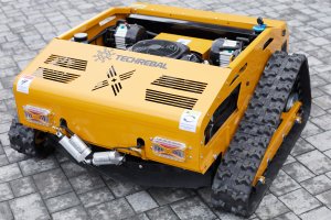 Kosiarka Spalinowa Zdalnie Sterowana 80cm Gąsienie 452cm3 16KM Pług 116cm 13