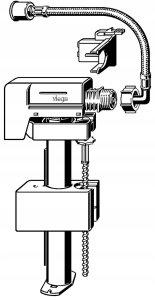 Zestaw zaworu napelniającego do stelaża Prevista 2