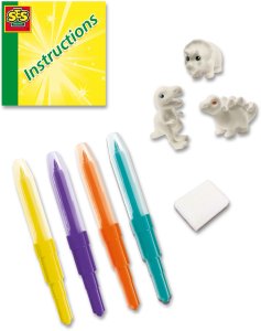 SES Pisaki z aerografem dinozaury 3x 14295 42957 2