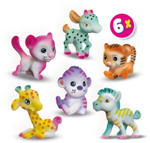 SES Pisaki z aerografem zwierzęta safari 6x 14335 4