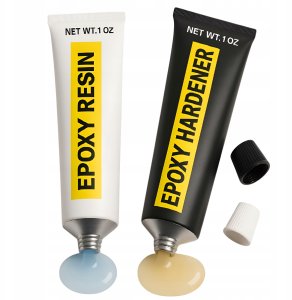 Klej Epoksydowy Dwuskładnikowy Mocny Uniwersalny Do Drewna Stali Zestaw 2