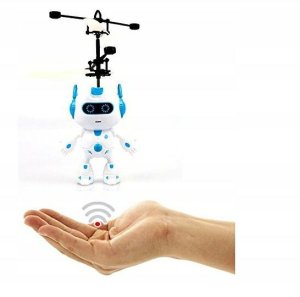 Robot latający na podczerwień, sterowany dłonią, kabel do ładowania USB   IR 534872 cena za 1 szt 4
