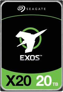 Dysk serwerowy Seagate Exos X20 OEM 20TB 3.5'' SATA III (6 Gb/s)  (Wersja OEM) 1