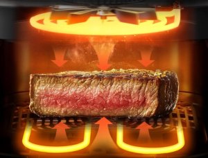 COSORI Turbo Tower Pro Smart Wi-Fi 10,8 l Double Stack Airfryer ceramiczny 3