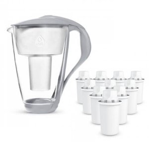 Szklany dzbanek Dafi CRYSTAL 2l stalowy 10 Classic 1