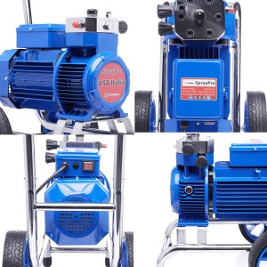 Mocny Agregat Malarski 4500W 28L/min Wąż 15M 4x Dysza 4x Filtr 2x Lanca Sito 10