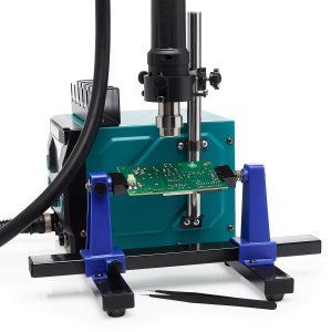 Stacja Lutownicza Hot Air Yihua 992D-III 1220W Uchwyt na Kolbę Uchwyt PCB 14