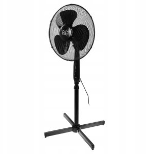 Wentylator Stojący Wiatrak Podgłogowy Na Pilota Timer Oscylacja 40W 3 Tryby 2