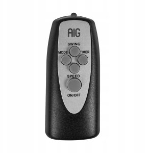 Wentylator Stojący Wiatrak Podgłogowy Na Pilota Timer Oscylacja 40W 3 Tryby 4