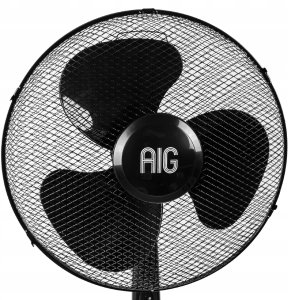 Wentylator Stojący Wiatrak Podgłogowy Na Pilota Timer Oscylacja 40W 3 Tryby 5