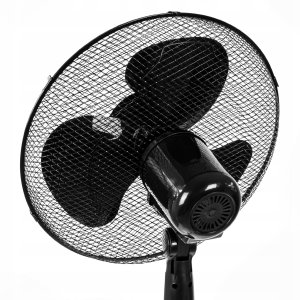 Wentylator Stojący Wiatrak Podgłogowy Na Pilota Timer Oscylacja 40W 3 Tryby 9