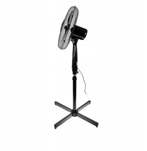 Wentylator Stojący Wiatrak Podgłogowy Na Pilota Timer Oscylacja 40W 3 Tryby 10