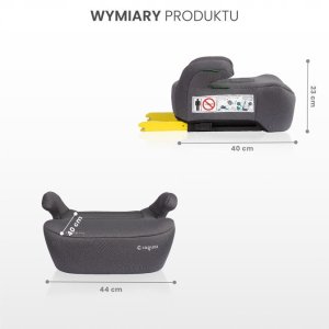 FOTELIK JAGUAR I-SIZE BLACK (125-150) 8