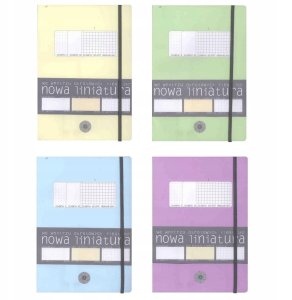 Brulion B5/96K Flexi pastel 3LIN (10szt) 1