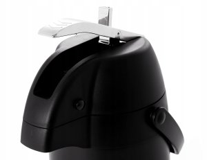 Termos próżniowy 3 l z pompką i uchwytem, czarny | TECHNICA, Black Series 5