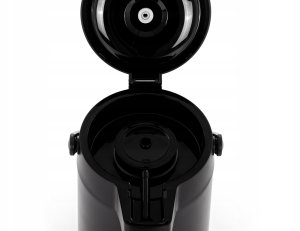 Termos próżniowy 3 l z pompką i uchwytem, czarny | TECHNICA, Black Series 10