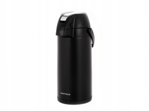 Termos próżniowy 5 l z pompką i uchwytem, czarny | TECHNICA, Black Series 3