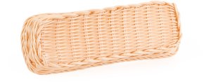 Koszyk na sztućce z polirattanu 270x100x45 mm, beżowy | TECHNICA, Gold Line 5