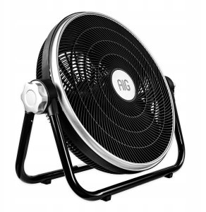 Wentylator Podłogowy Mocny Wiatrak Cyrkulator Przemysłowy 50 Cm 5 Łopatek 4