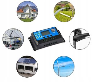 ZESTAW SOLAR FALOWNIK PANEL PRZETWORNICA 6000W 220 2