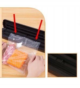 ZGRZEWARKA PRÓŻNIOWA do FOLII Sous Vide MROŻENIE 3