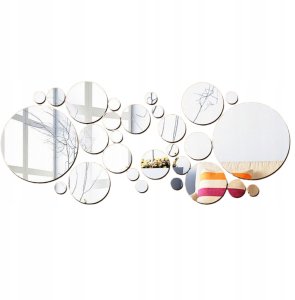 Zestaw LUSTER Akryl 26 szt KOŁA KOMPLET Ozdoba 263 2