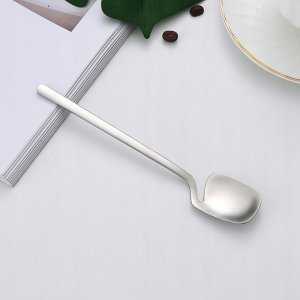 Zestaw SZTUĆCÓW Stal Nierdzewna Nowoczesne 32szt MATOWE Komplet SREBRNE 9