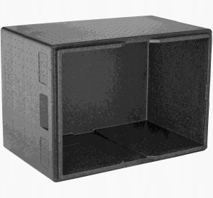 Pojemnik termoizolacyjny GN 1/1, głębokość 233 mm, 40 l, 600x400x283 mm z pokrywą, ładowany od góry | TECHNICA-550001, Silver Line 5