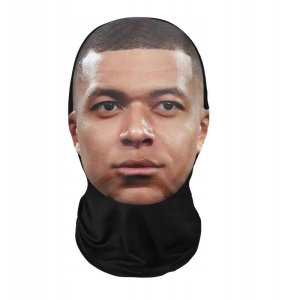 Kominiarka MASKA IMPREZA Narty Motor MIKROFIBRA NADUK 3D COSPLAY Mbappe 1
