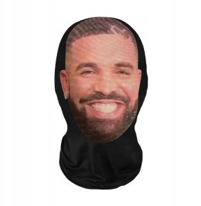 Kominiarka MASKA IMPREZA Narty Motor MIKROFIBRA NADUK 3D COSPLAY Drake 1