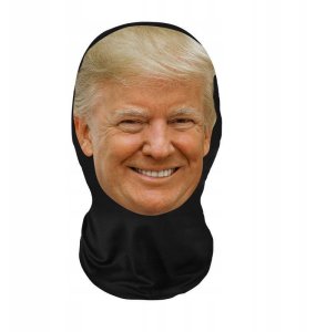 Kominiarka MASKA IMPREZA Narty Motor MIKROFIBRA NADUK 3D COSPLAY Trump 1