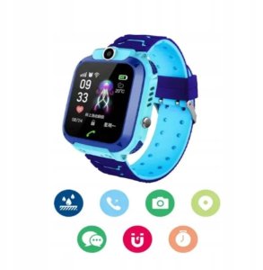 Zegarek SMARTWATCH dla DZIECKA GPS Lokalizator SOS Połączenia Wodoszczelny 8