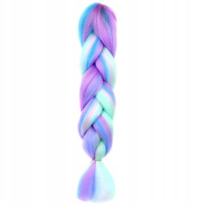 WŁOSY SYNTETYCZNE WARKOCZYKI DOCZEPIANE kolor A1 11