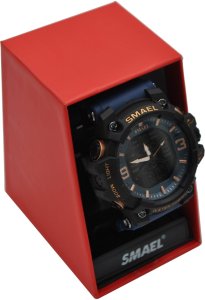 Zegarek ITIMPORT ZEGAREK MĘSKI SMAEL DUAL SPORTOWY WODOSZCZELNY W13 4