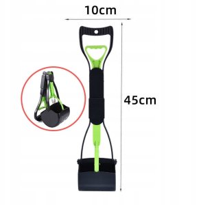 ZBIERACZ PSICH ODCHODÓW Kupozbieracz ŁOPATKA NA KUPY PSA KONIA KOTA 45cm 4