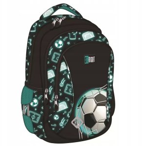 PLECAK 30X38X13 1ZAM 3KIESZ STRIGHT NEON FOOTBAL 1
