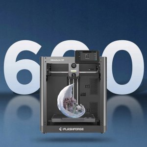 Flashforge Adventurer drukarka 3D 5 m 600 mm/s płyta PEI 11