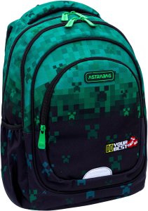 Plecak szkolny Minecraft Do Your Best AB330 3 komorowy 20l ASTRABAG 5