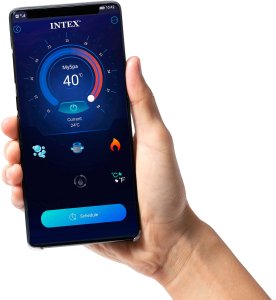 SPA ogrodowe Intex Dmuchane SPA z hydromasażem 4 osobowe INTEX 28450 12