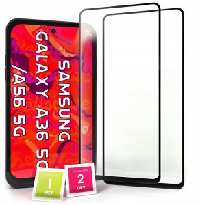 2-Pak Szkło Hartowane do Samsung Galaxy A36 5G / A56 5G (9H, 5D, Ochronne) 1