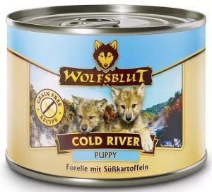 Wolfsblut Cold River Mokra Karma dla Szczeniąt Pstrąg 200g 1
