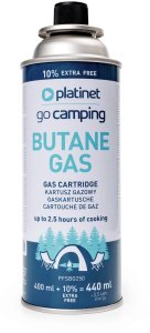 PLATINET BUTANE GAS CARTRIDGE NABÓJ 250g 1