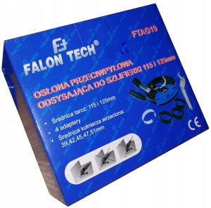 Falontech OSŁONA PRZECIWPYŁOWA ODSYSAJĄCA SZLIFIERKI 115/125 8