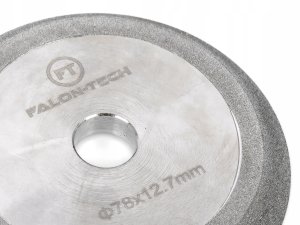 TARCZA DIAMENTOWA DO OSTRZAŁKI OSTRZENIA WIERTEŁ 78x12,7 mm 12