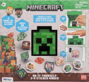 MINECRAFT DIY set 3D Sticker Maker 1