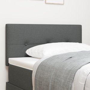 Wezgłowie Ciemnoszare Drewno 90 cm Stylowy design 1