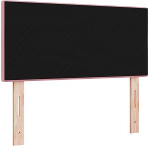 Wezgłowie z guzikami Różowe 80 cm Aksamit 7