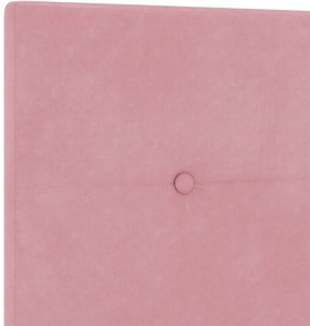 Wezgłowie z guzikami Różowe 80 cm Aksamit 8