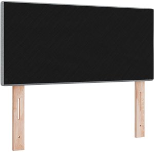 Wezgłowie z guzikami, jasno szare, 90 cm, tkanina 7