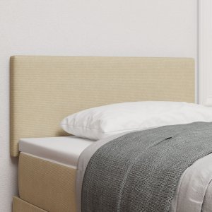 Wezgłowie Prosty Design Jasnozielony Szary 80 cm Z materiału Welurowego 1